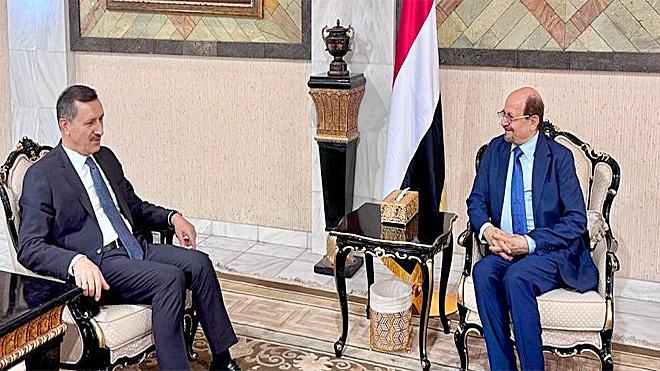 مباحثات يمنية - تركية لتعزيز العلاقات الثنائية